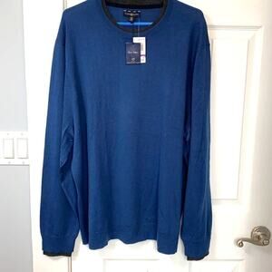 Sweater Club Room big man Merino wool blend 52% Merino wool 48% acrylic NWT XXL